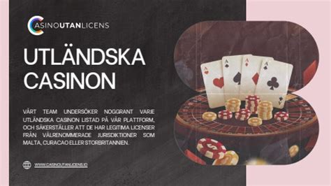 utländska casinon